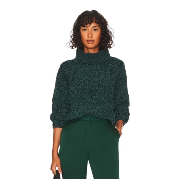 BLANK NYC Turtleneck Sweater Enchanted Forest - Picture 1 of 8